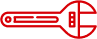 Red Wrench Icon