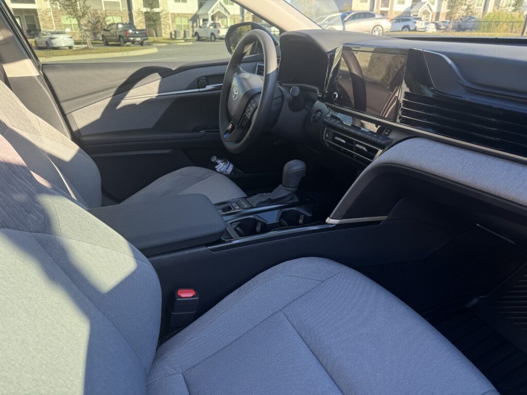Ocala's Guide to Mobile Car Interior Detailing in 2026 2 clean vacuumed car seats after mobile car interior detailing service