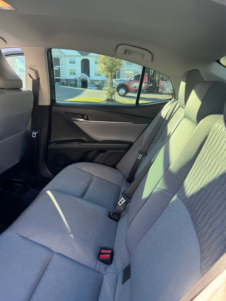 mobile detailing van parked in Ocala neighborhood for interior cleaning appointment